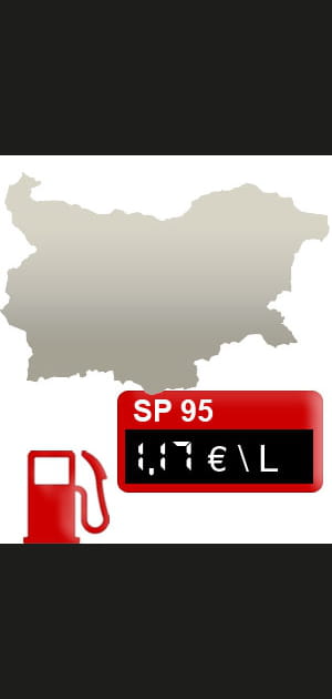 19- Bulgarie&nbsp;: 1,17&nbsp;euro/litre