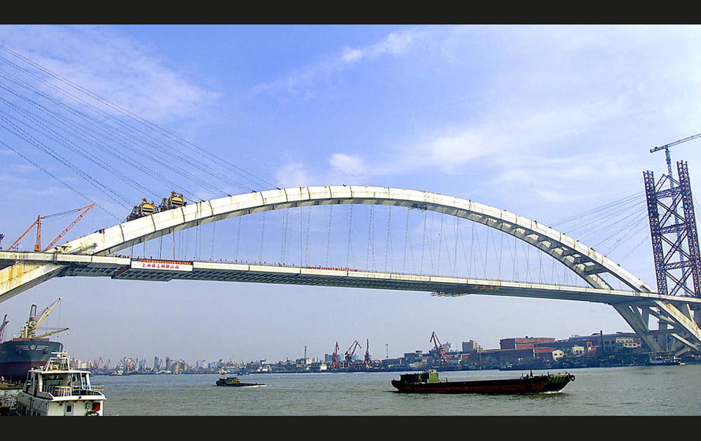 Lupu bridge de Shanghai