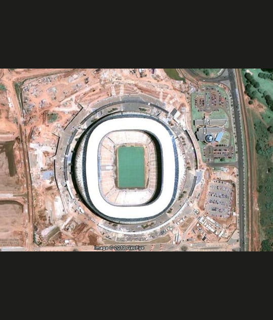 Le Soccer City de Johannesbourg