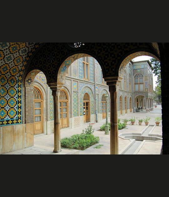T&eacute;h&eacute;ran, le Palais du Golestan