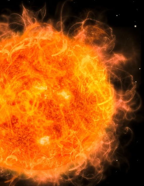 Une temp&ecirc;te solaire