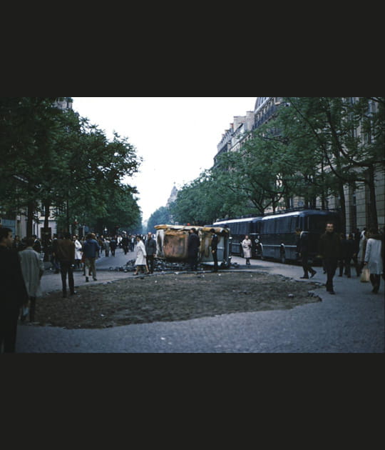 Rue bloqu&eacute;e