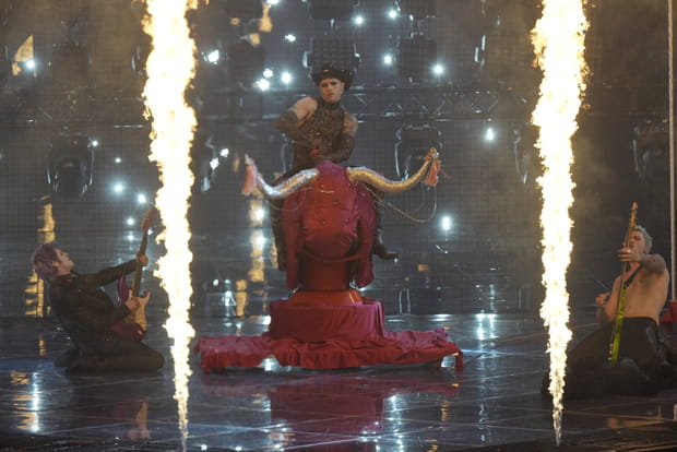 Achille Lauro fait un rodéo pour Saint-Marin