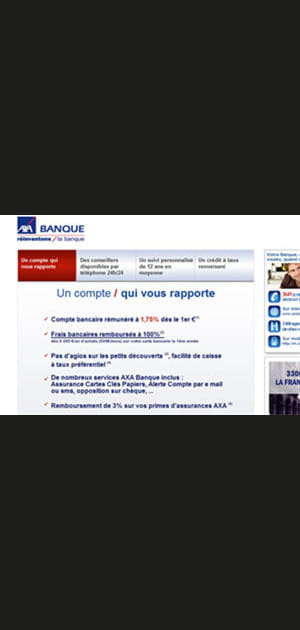 Axa Banque : des frais bancaires rembours&eacute;s
