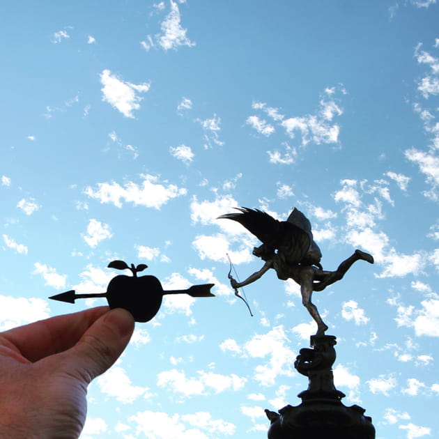 C&eacute;l&eacute;bration de l'amour &agrave; Piccadilly Circus
