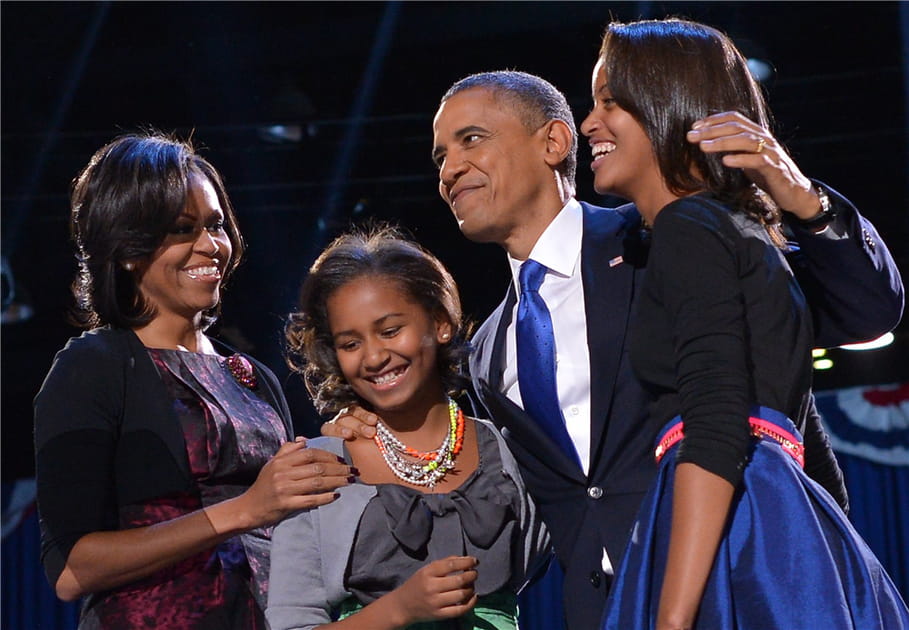 Barack Obama r&eacute;&eacute;lu &agrave; la Maison Blanche