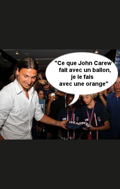Zlatan adore se moquer