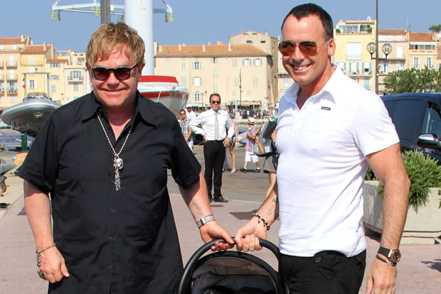 Elton John, pas un mais deux enfants après 60 ans