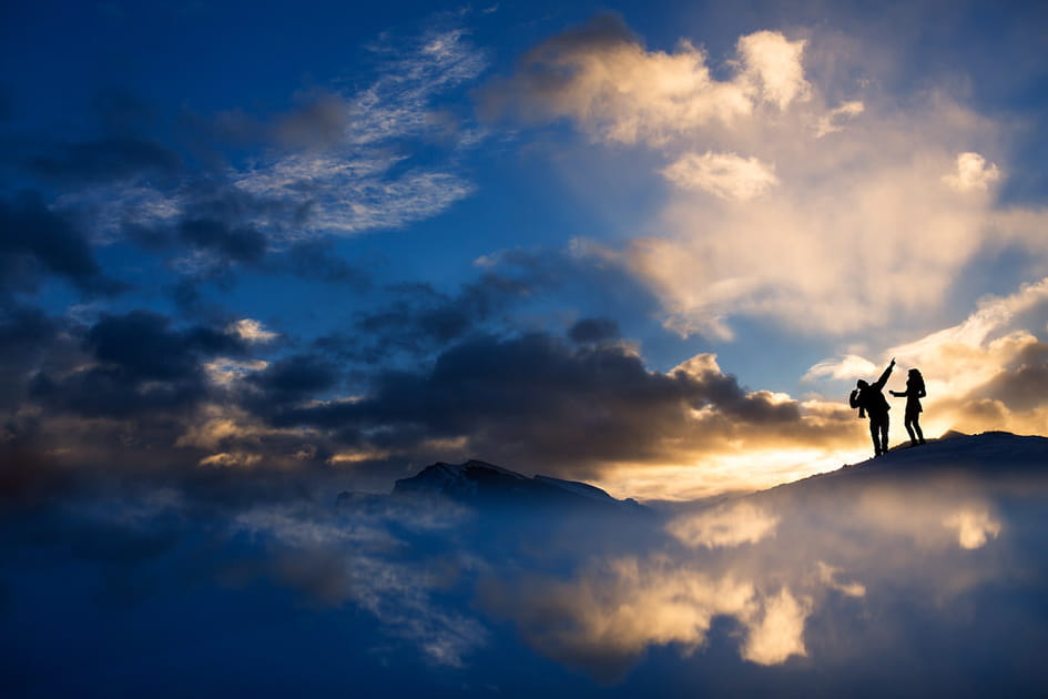 La t&ecirc;te dans les nuages