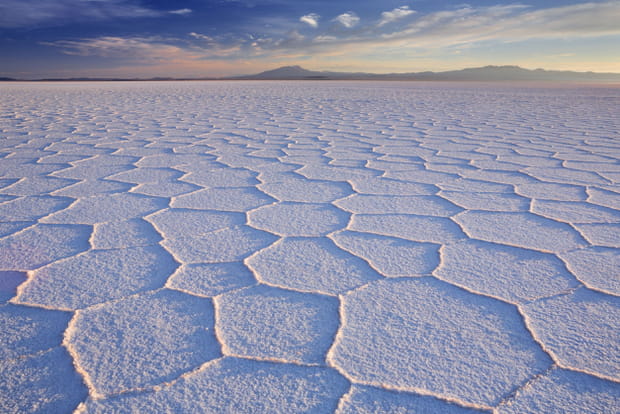Le Salar d'Uyuni en Bolivie