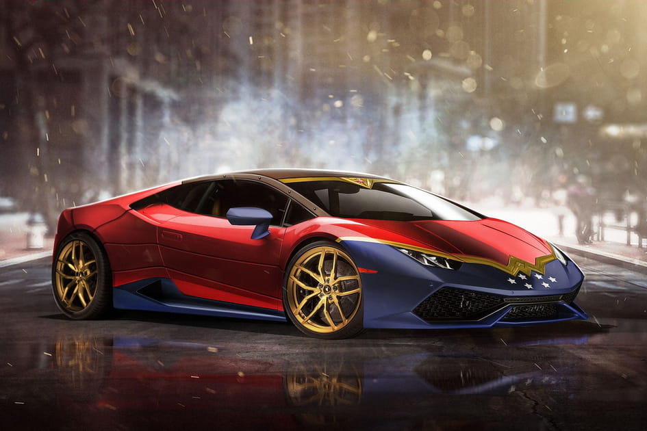 La Lamborghini Huracan de Wonder Woman