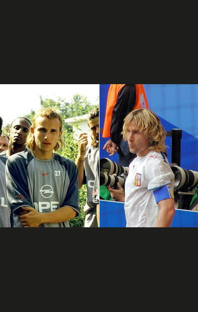 Lorant Deutsch et Pavel Nedved