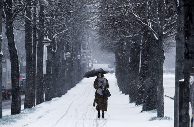 Les images de la neige en France
