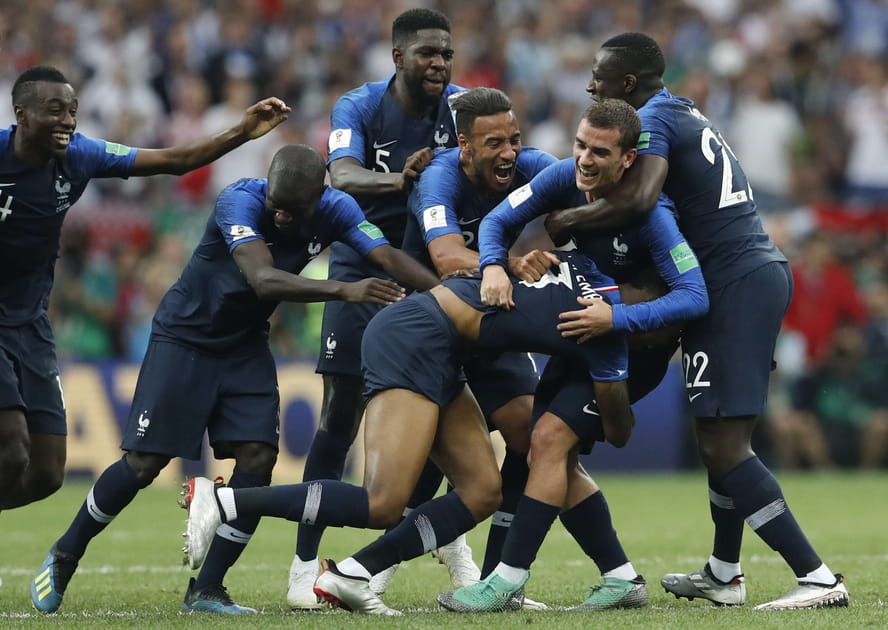 Quatre buts en or
