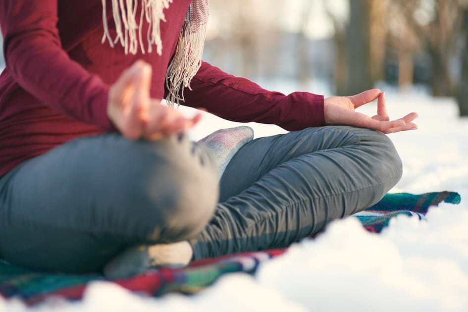 Yoga, rando raquettes et bien-&ecirc;tre avec l'UCPA &agrave; Argenti&egrave;re-Vall&eacute;e de Chamonix
