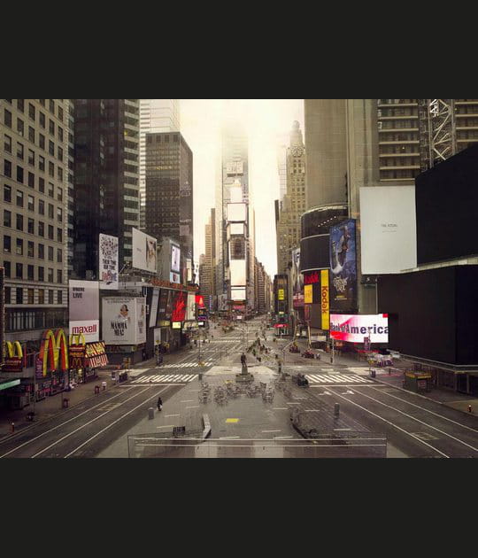 Times Square, &agrave; New York