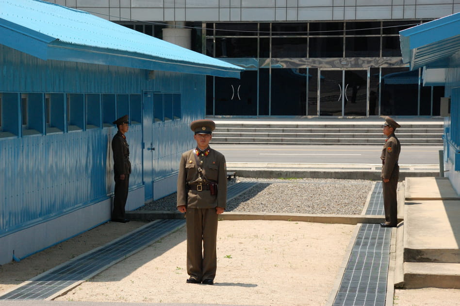 La Dmz Korea, fronti&egrave;re entre la Cor&eacute;e du Nord et du Sud