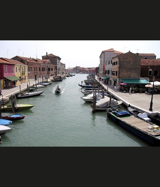 Italie&nbsp;: Grand canal de Murano