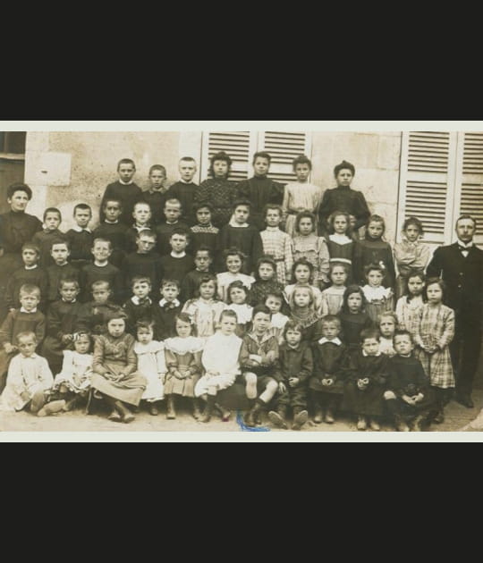 Ecole de Souilly en 1907