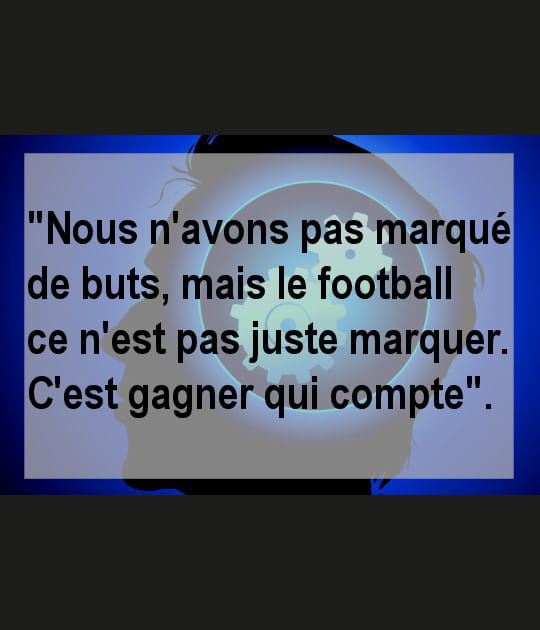 Marquer c'est bien, gagner c'est mieux