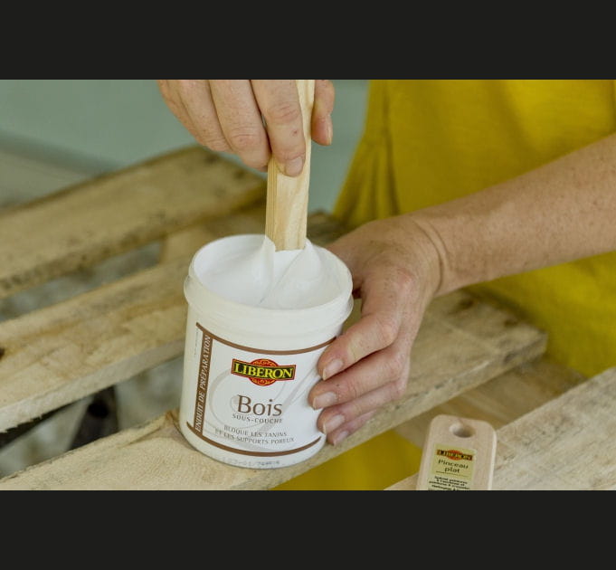 Pr&eacute;paration de la sous-couche