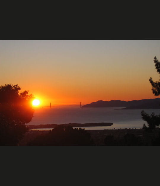 Baie de San Francisco aux Etats-Unis