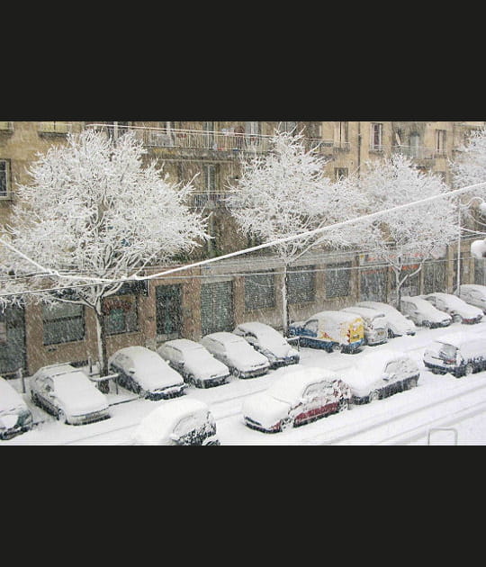 Une ville paralys&eacute;e