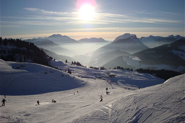 Le domaine skiable du Grand Bornand