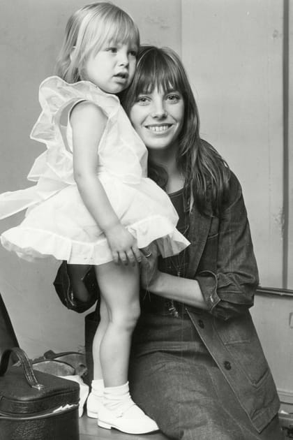 Jane Birkin et sa fille Kate Barry