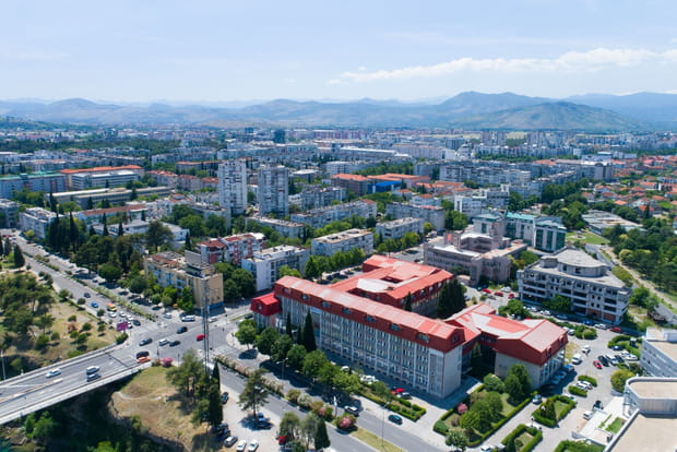 Podgorica, la capitale
