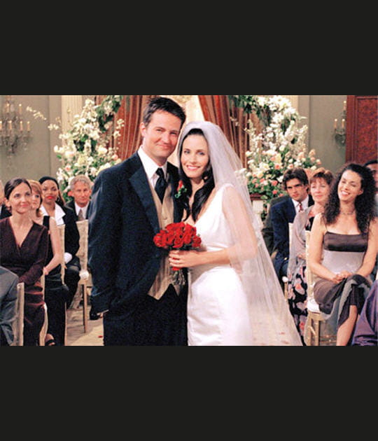1er couple romantique&nbsp;: Monica et Chandler