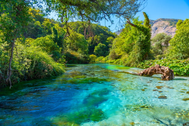 L'Œil bleu en Albanie