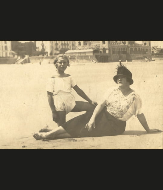 Premiers bains de mer