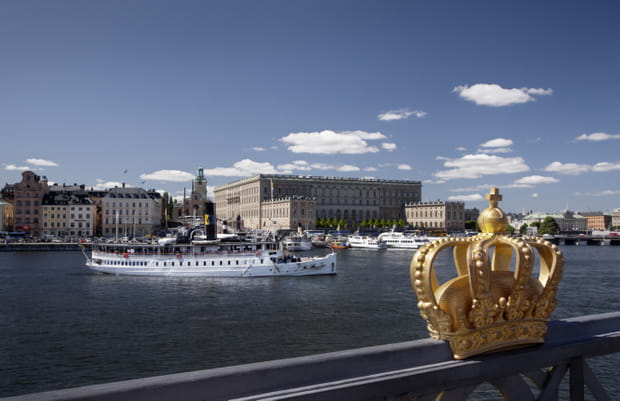 Voir la relève de la garde au Palais royal, un must à Stockholm