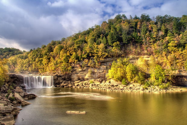 Cumberland falls, les petites chutes du Niagara