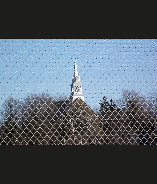 &Eacute;glise sous protection