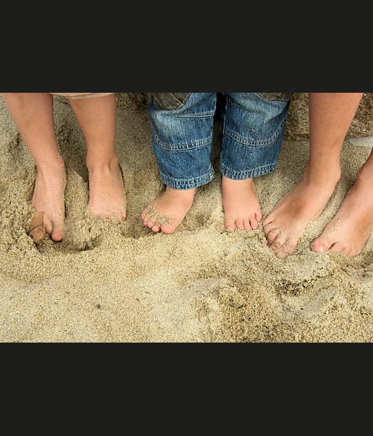 La plage, c'est le pied