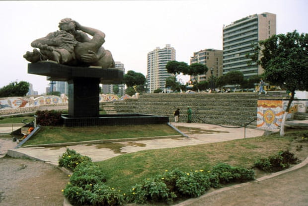 Le parc d'Amour de Lima