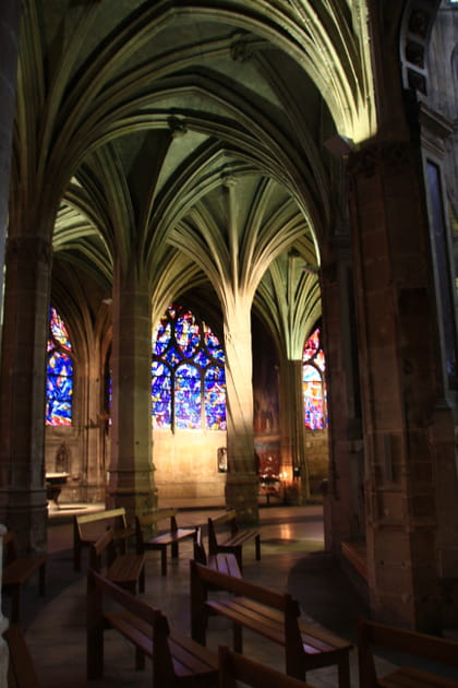 Colonnes torses &agrave; Saint-S&eacute;verin