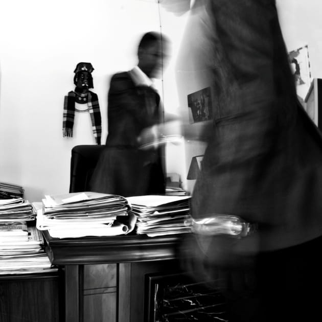 Au bureau