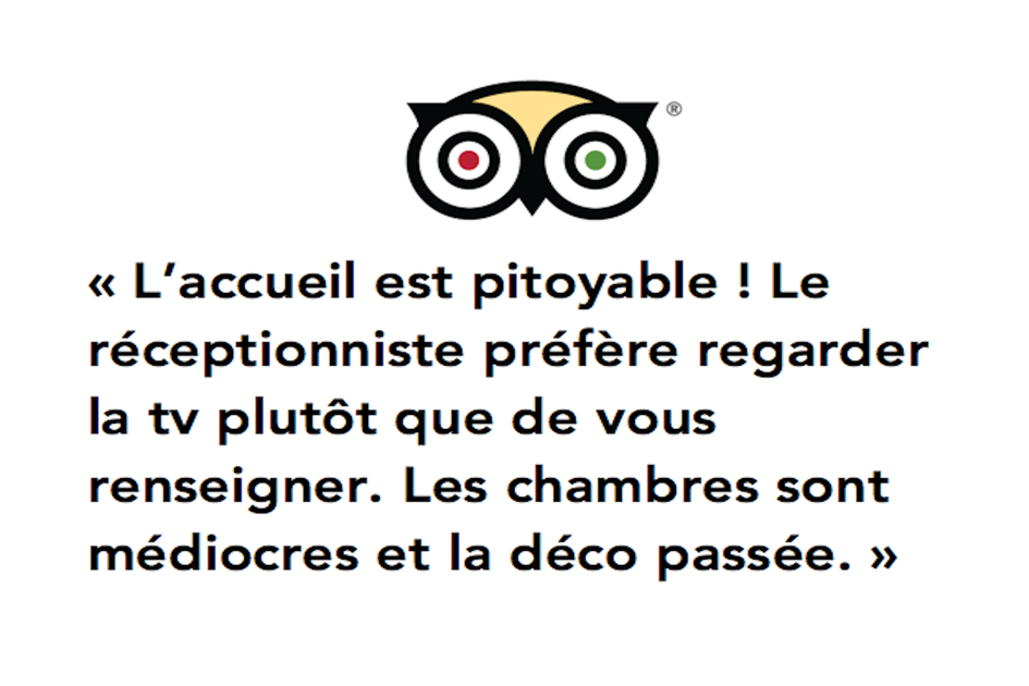 Un r&eacute;ceptionniste accro &agrave; la t&eacute;l&eacute;vision
