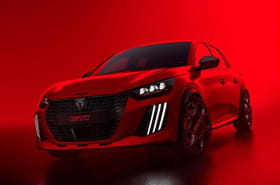 La Peugeot e-208 GTi en photos