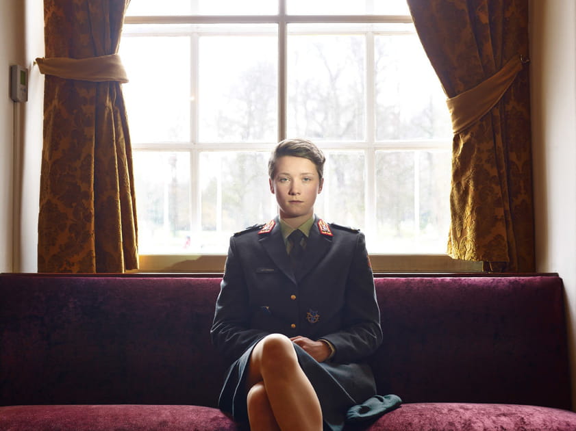 Cadette de l'acad&eacute;mie militaire de Koninklijke aux Pays-Bas