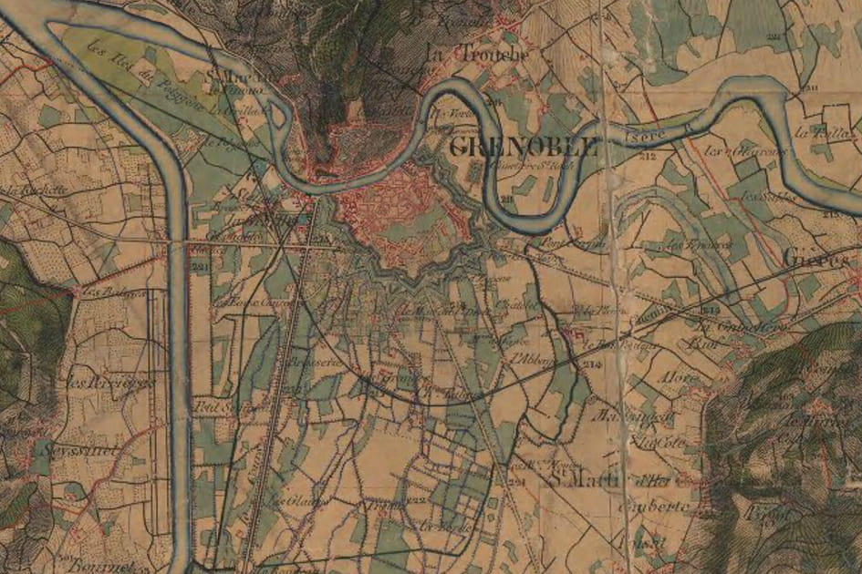 Grenoble, ann&eacute;es 1860