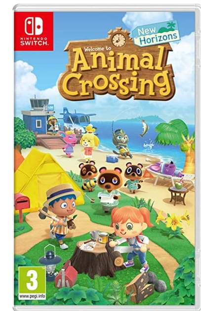 Le jeu Animal Crossing sur Switch