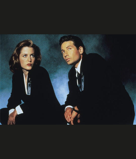 2e des ann&eacute;es 90&nbsp;: X files