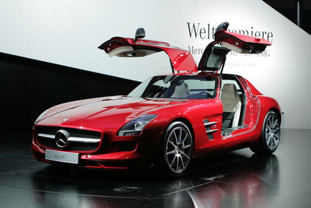 Francfort 2009 : Mercedes AMG SLS