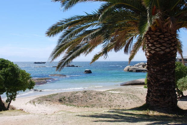 La plage de Boulders