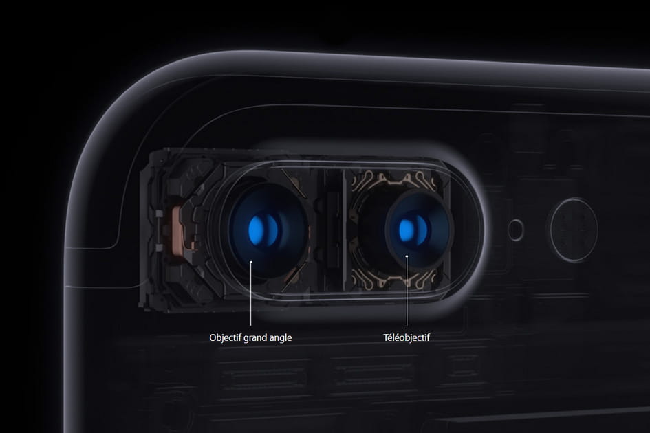 Un double appareil photo sur l'iPhone 7 Plus