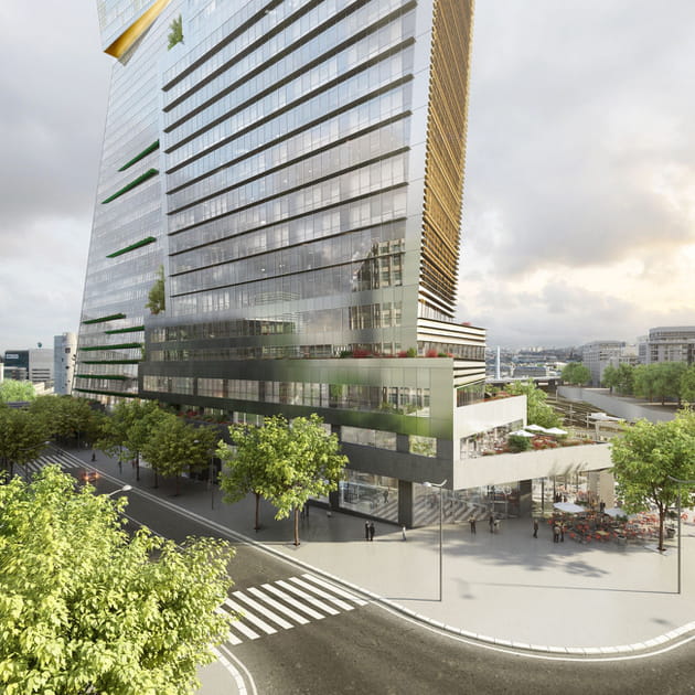 1&nbsp;700&nbsp;m&sup2; de commerces dans la base des tours
